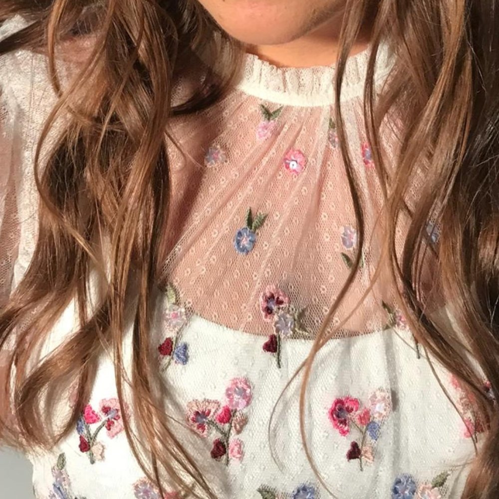 White Needle and Thread Gown